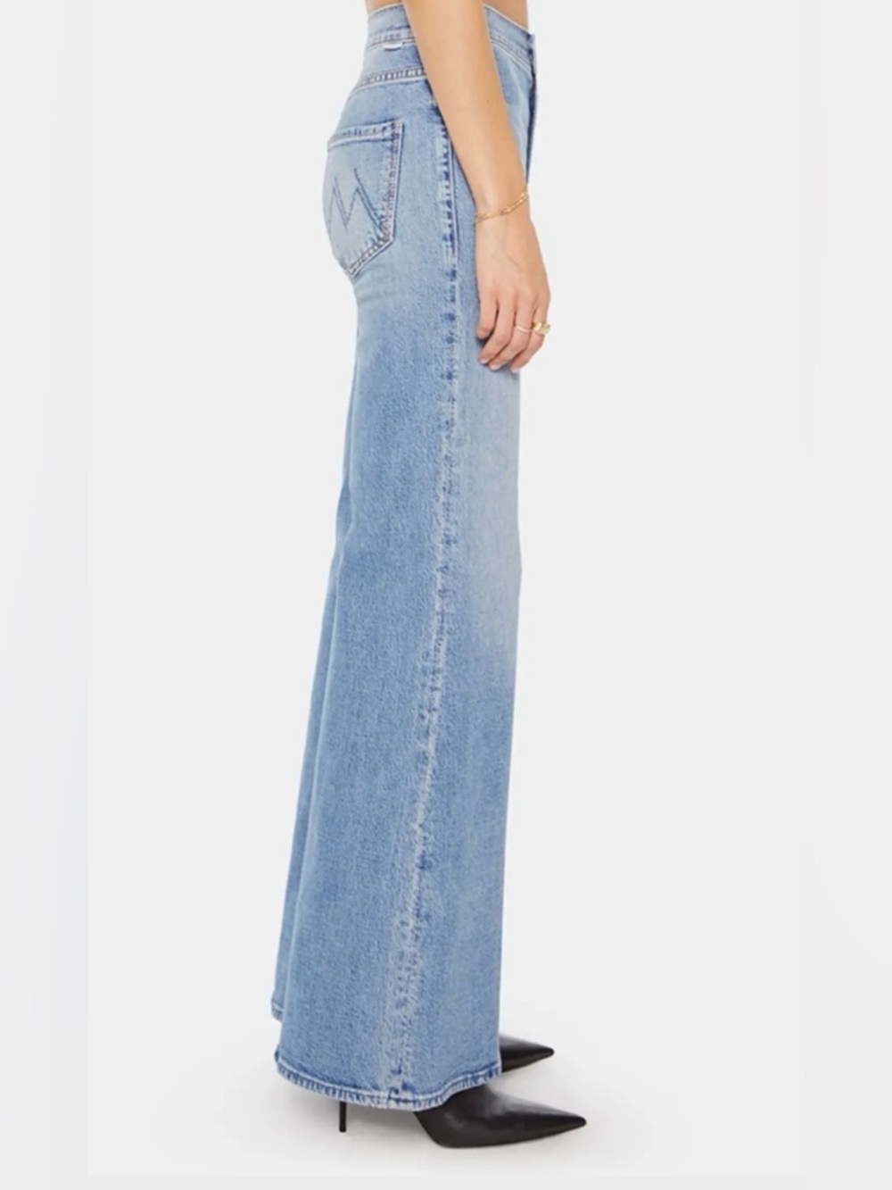 MOTHER THE TAB ROLLER SKIMP in Fight For Your Right - Size 27 - Picture 2 of 12